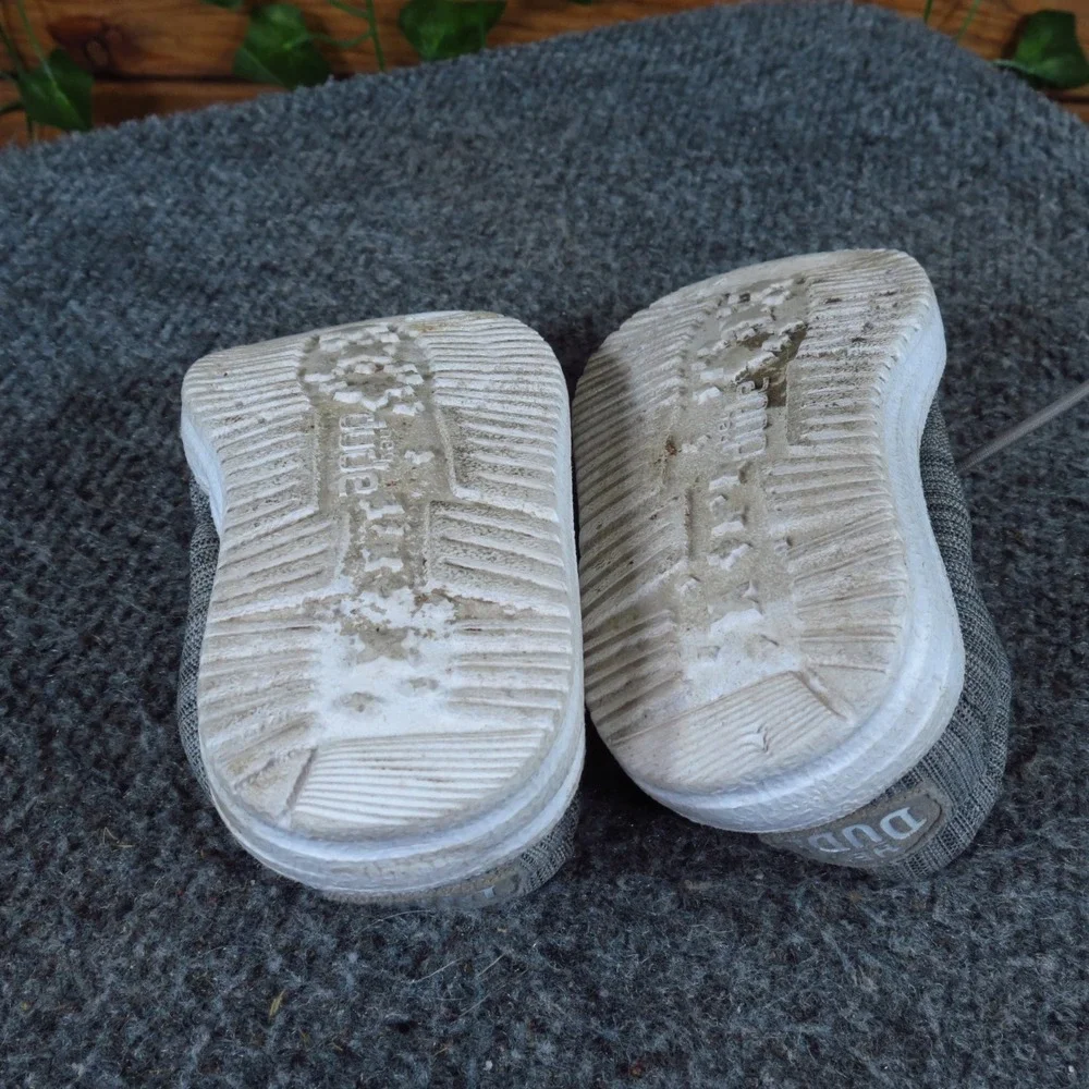 Hey Dude Wally Toddler Shoes Size 5 Casual‎ Slip On Loafers Gray Textile